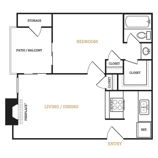 A2 Renovated 3324 floor plan